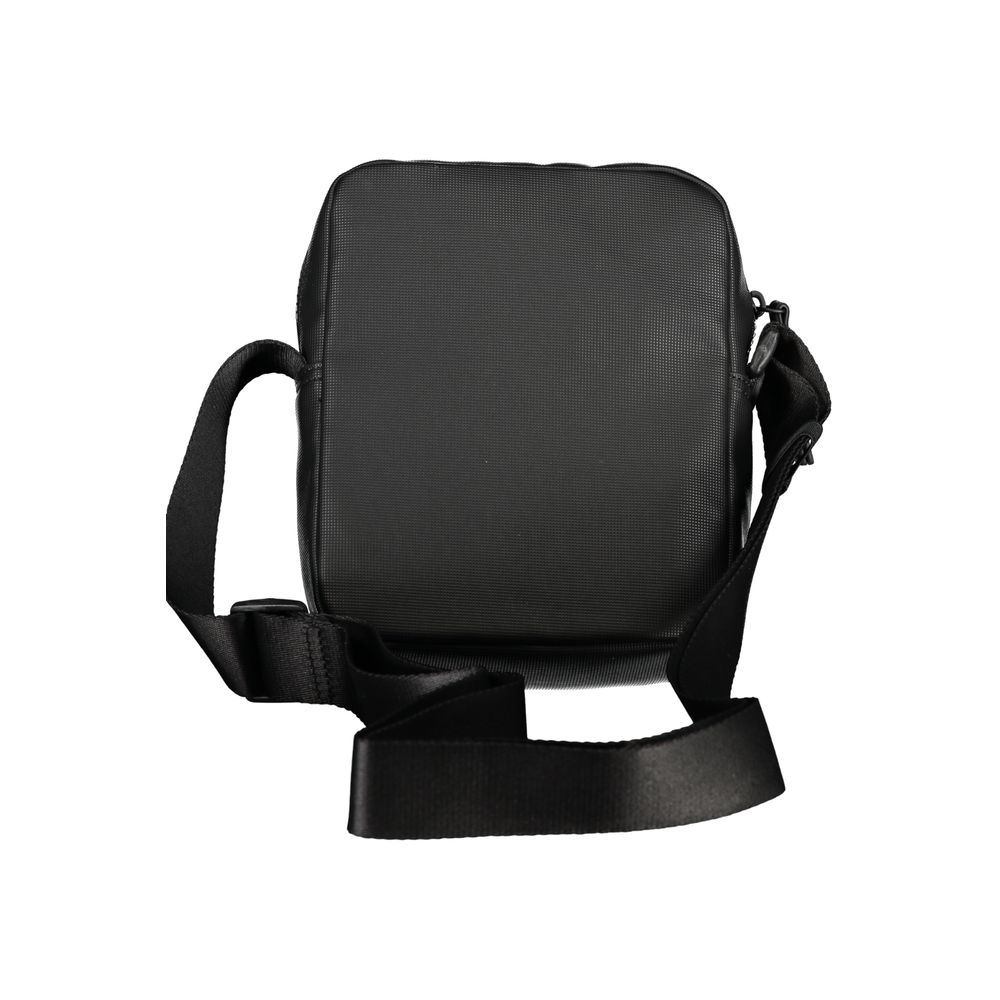 Bolso bandolera de polietileno negro