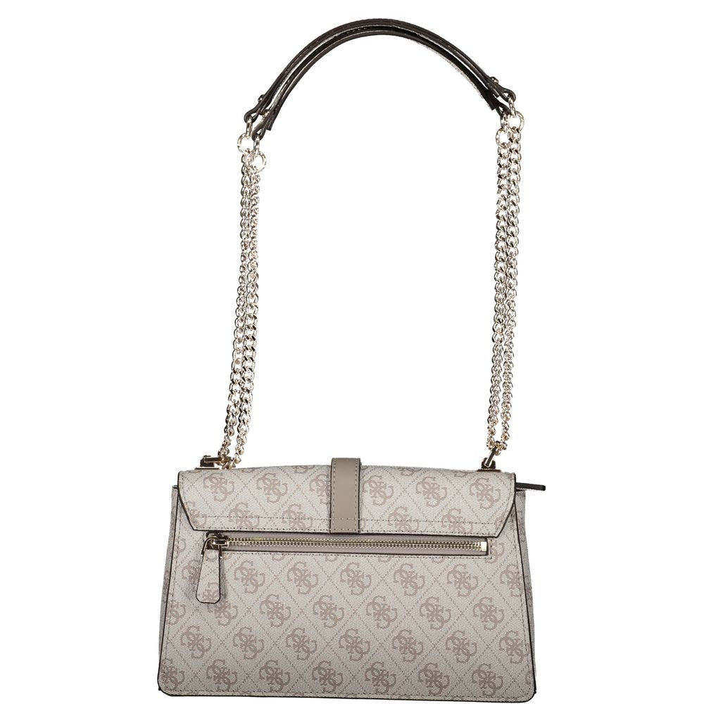 Gray Polyethylene Handbag