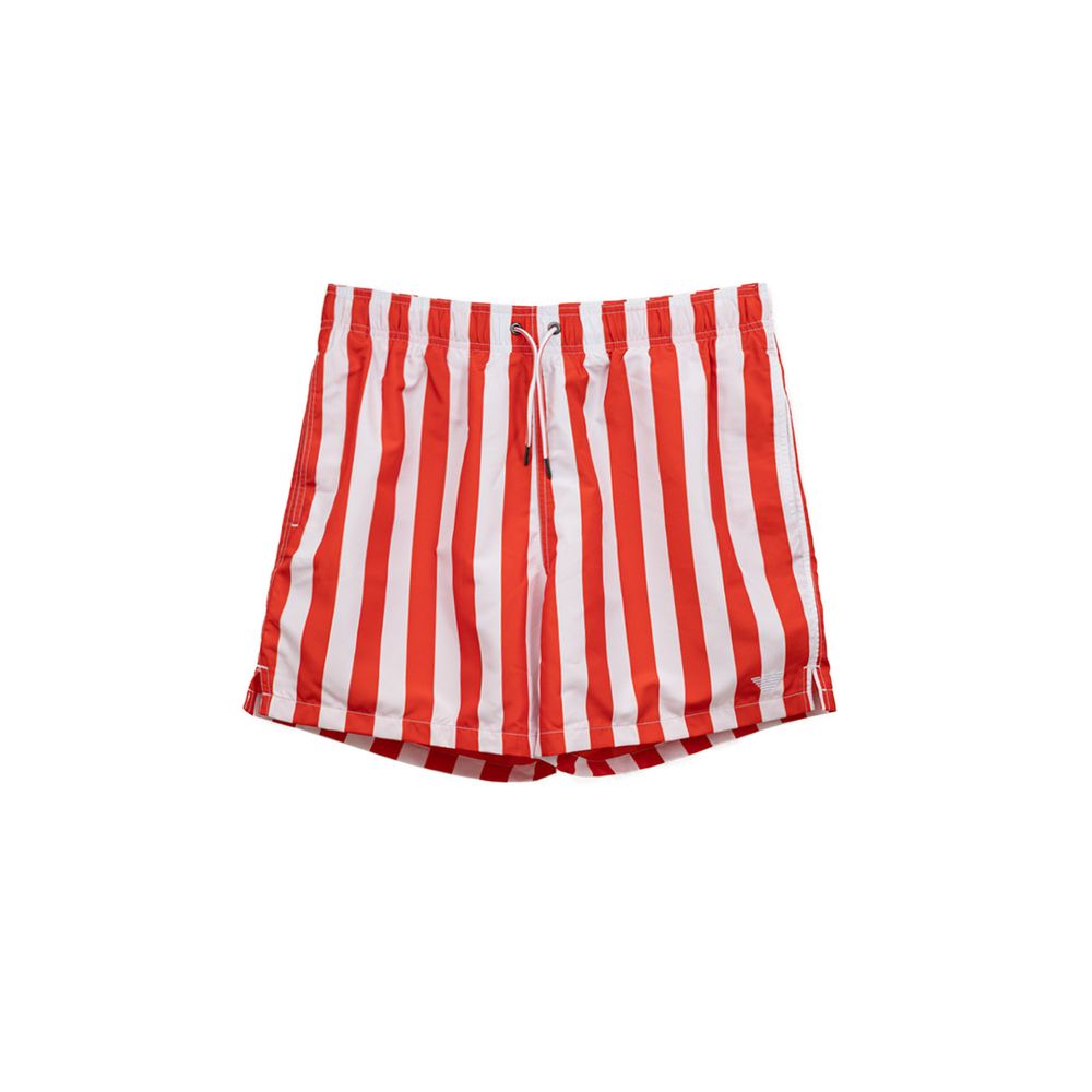 Red Polyester Swimwear