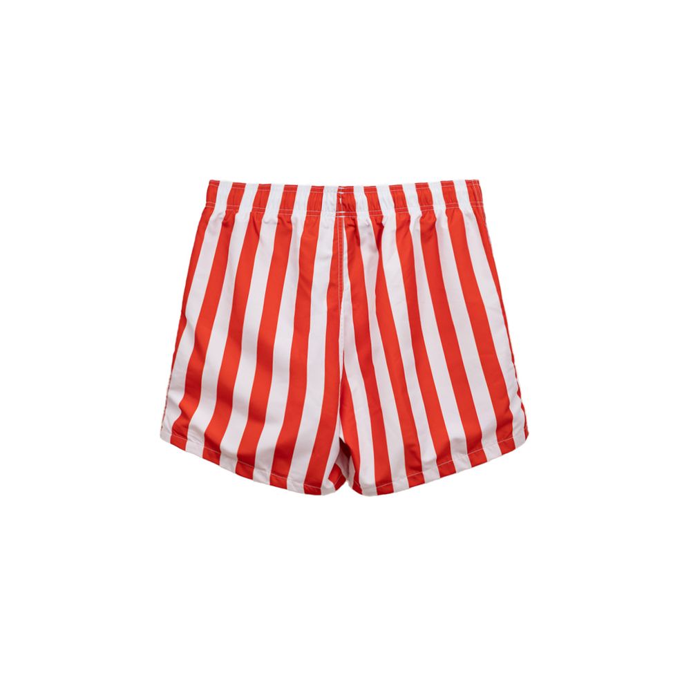 Red Polyester Swimwear