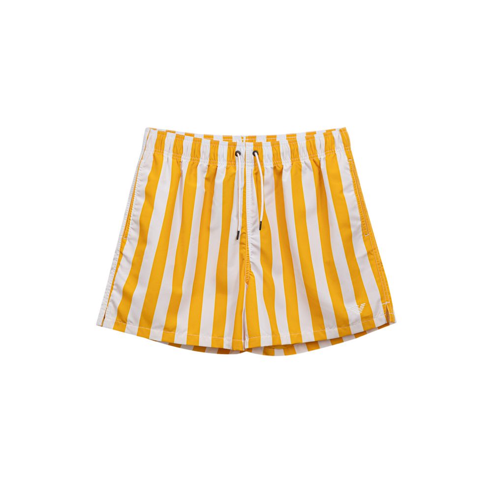 Bañador de poliéster amarillo