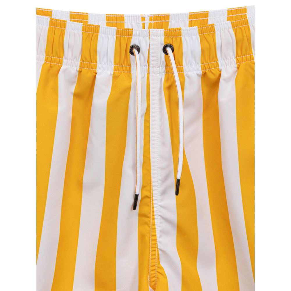 Bañador de poliéster amarillo
