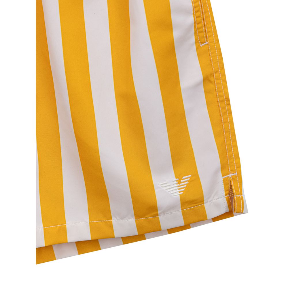 Bañador de poliéster amarillo