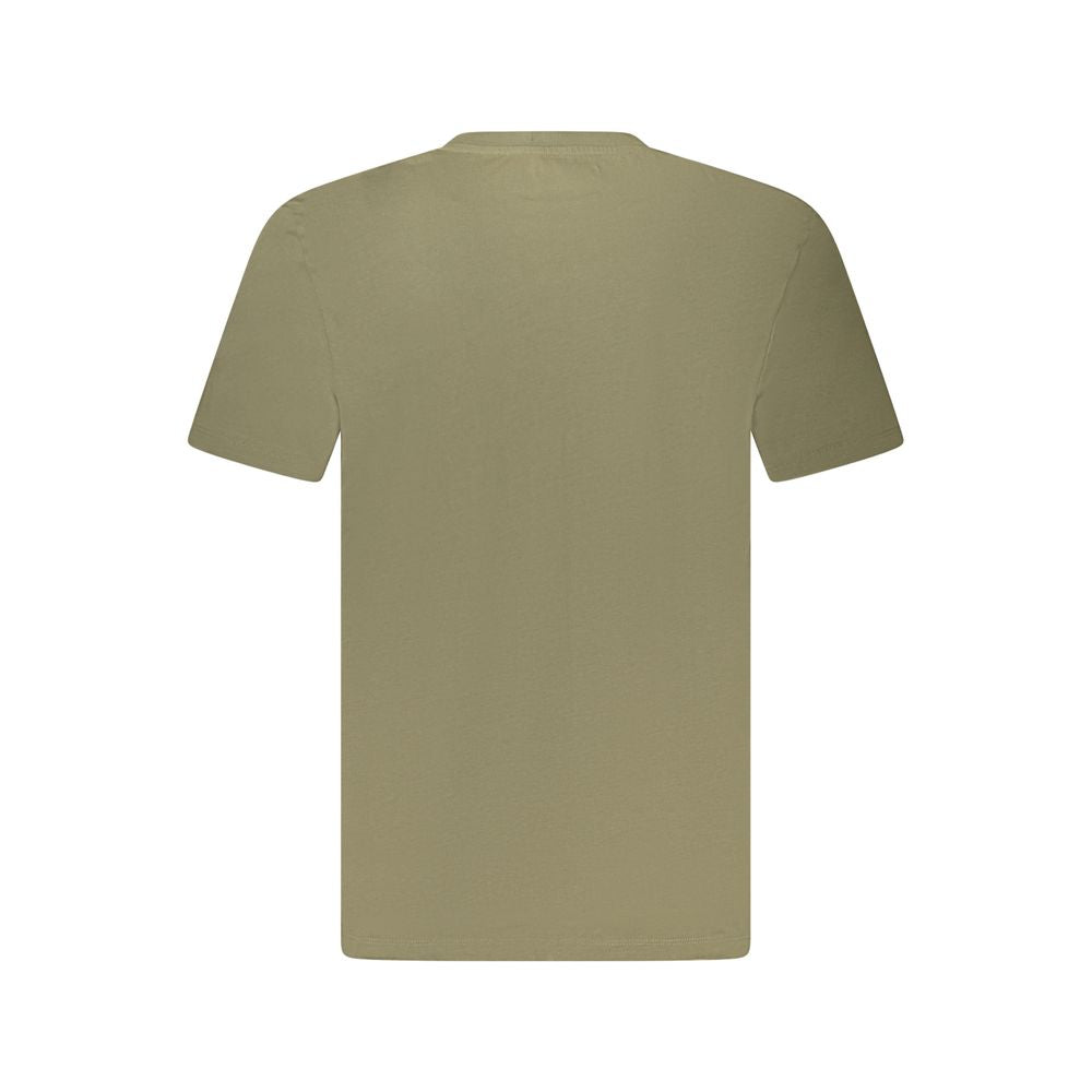 Camiseta verde de algodón