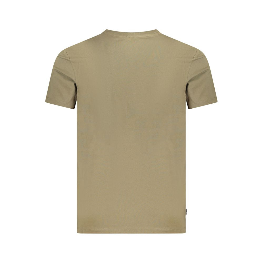 Camiseta verde de algodón