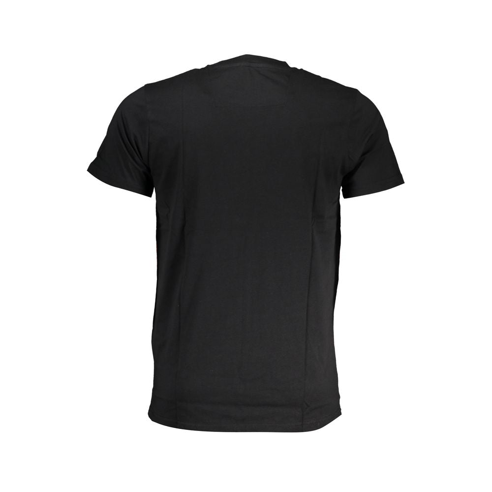 Camiseta negra de algodón