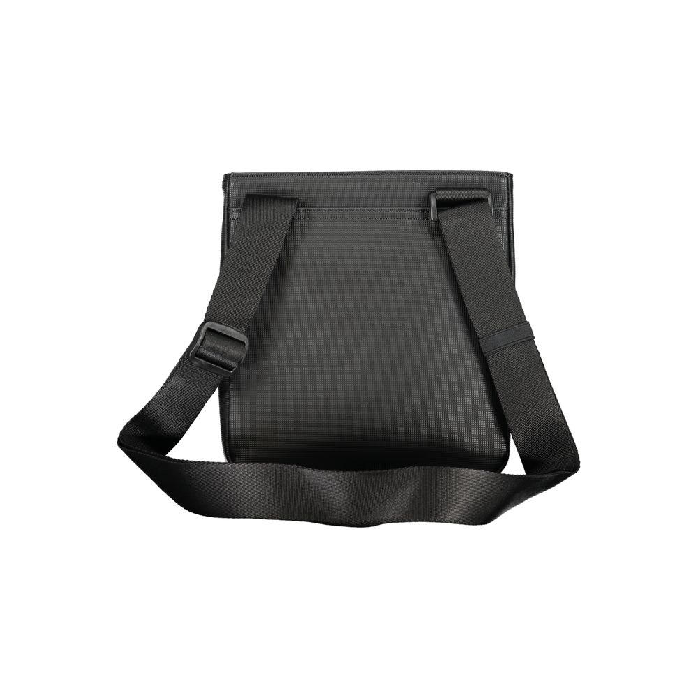 Bolso bandolera de polietileno negro