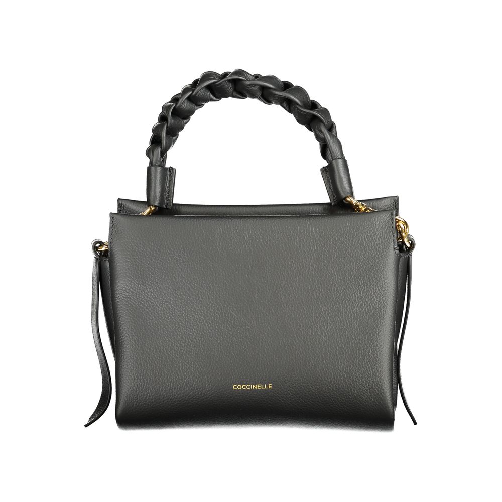 Bolso de piel negro