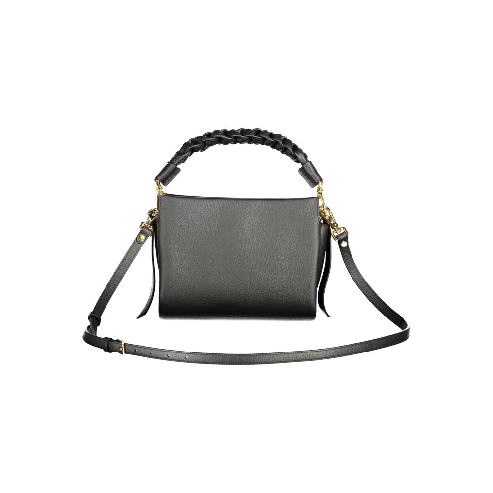 Bolso de piel negro