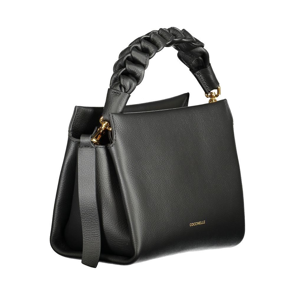 Bolso de piel negro