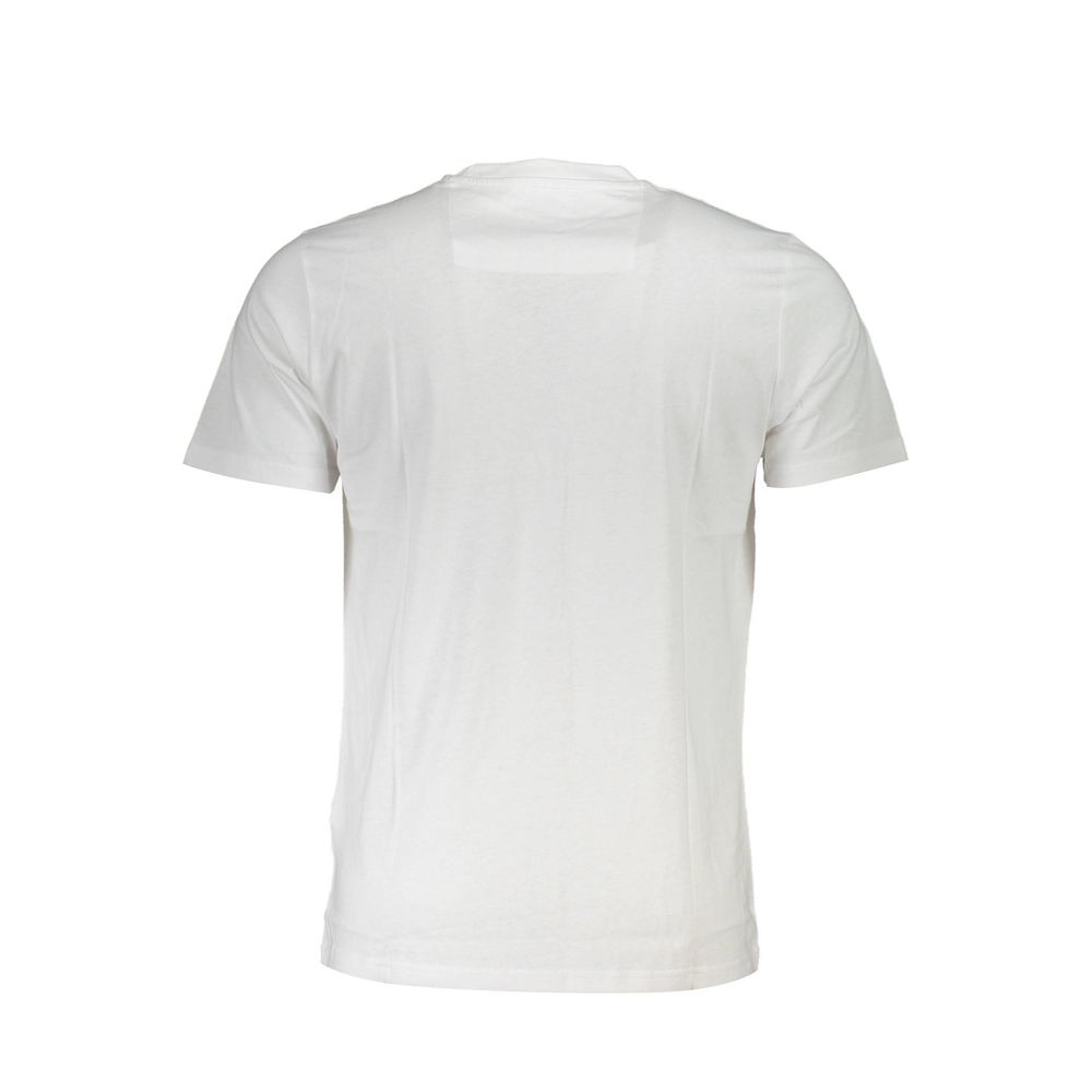 Camiseta blanca de algodón