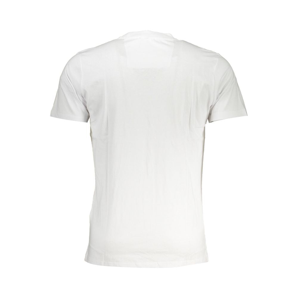 Camiseta blanca de algodón