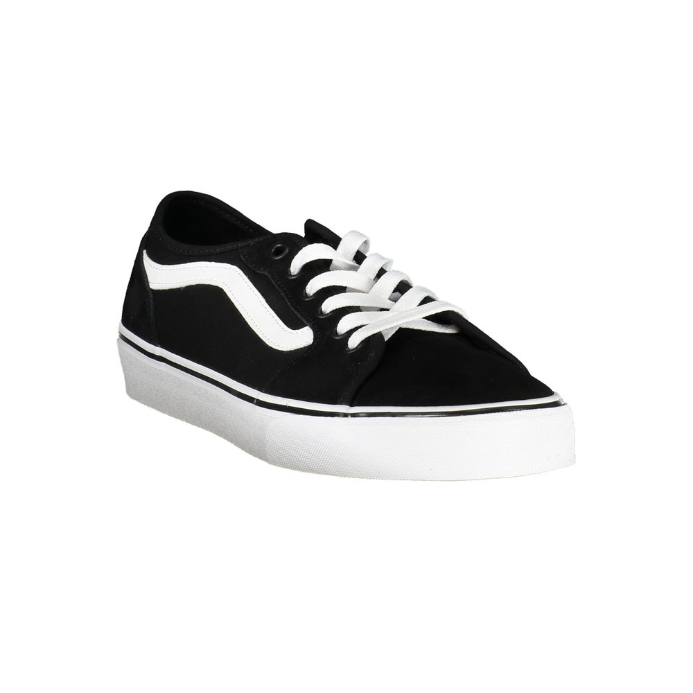 Zapatilla de poliéster negra