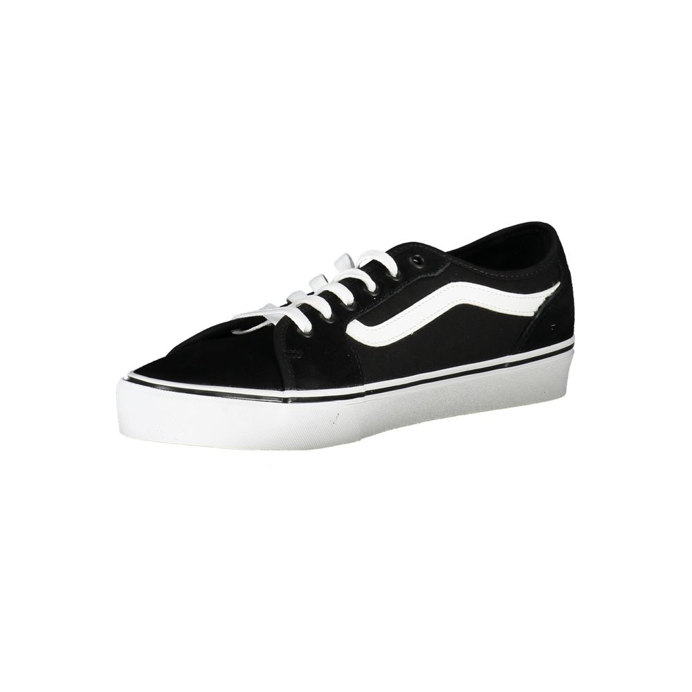 Zapatilla de poliéster negra