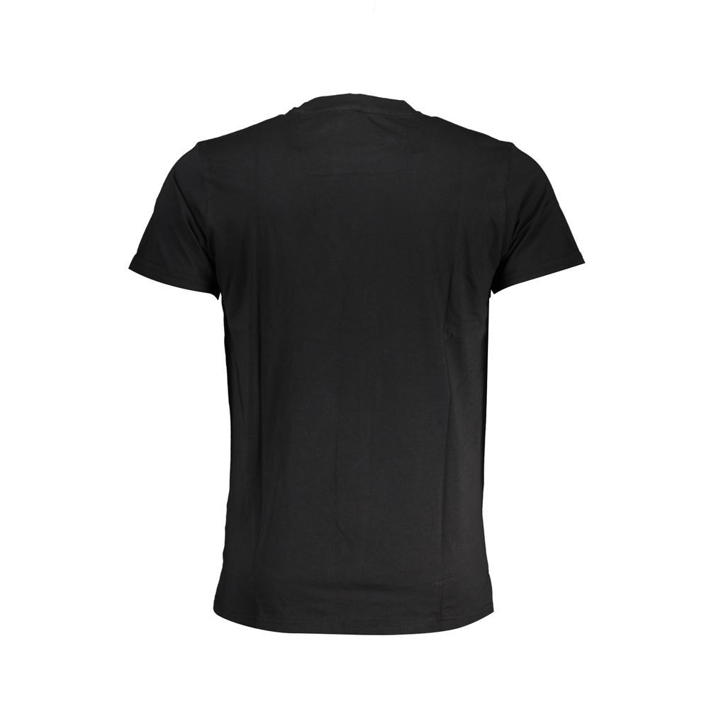 Camiseta negra de algodón
