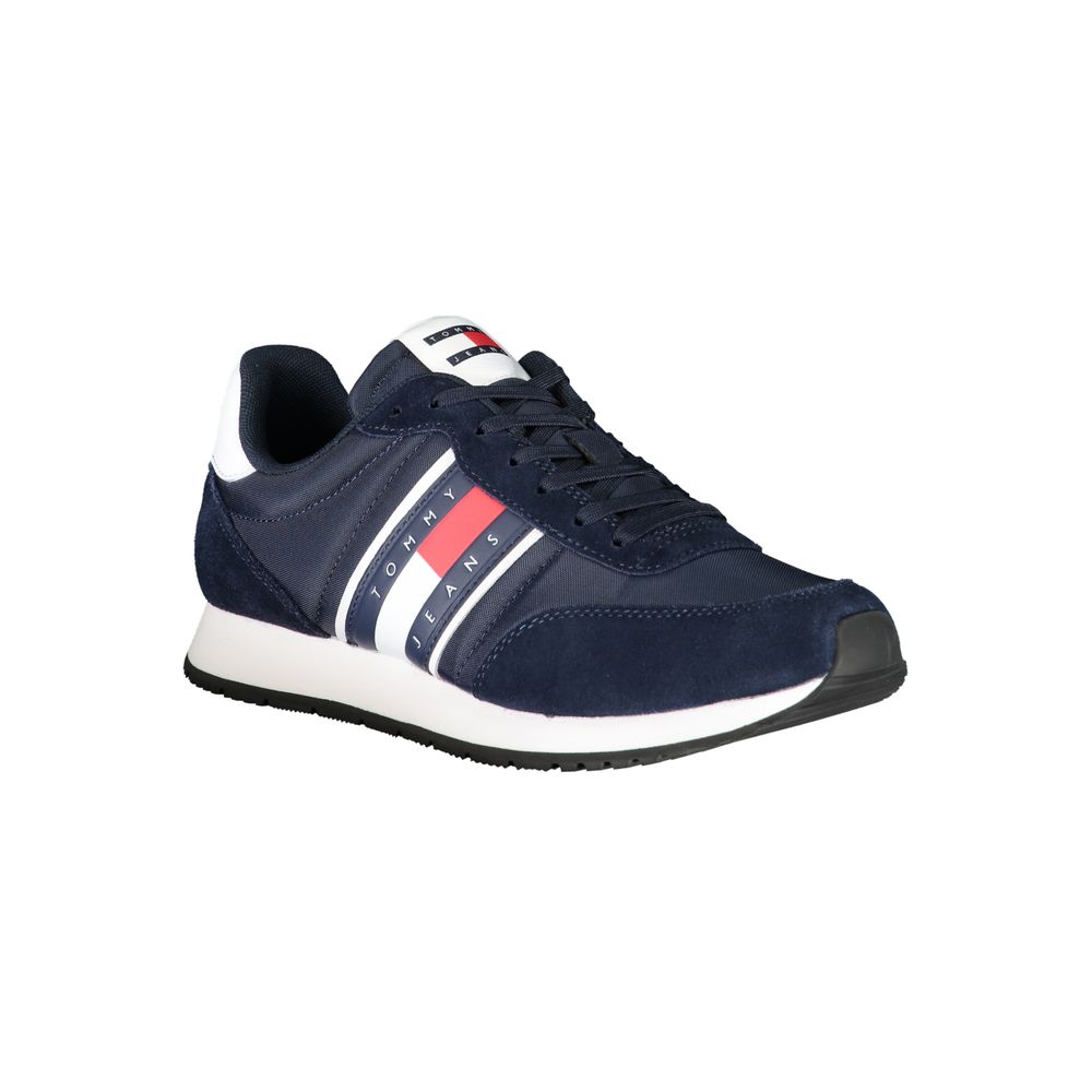 Zapatilla de poliéster azul