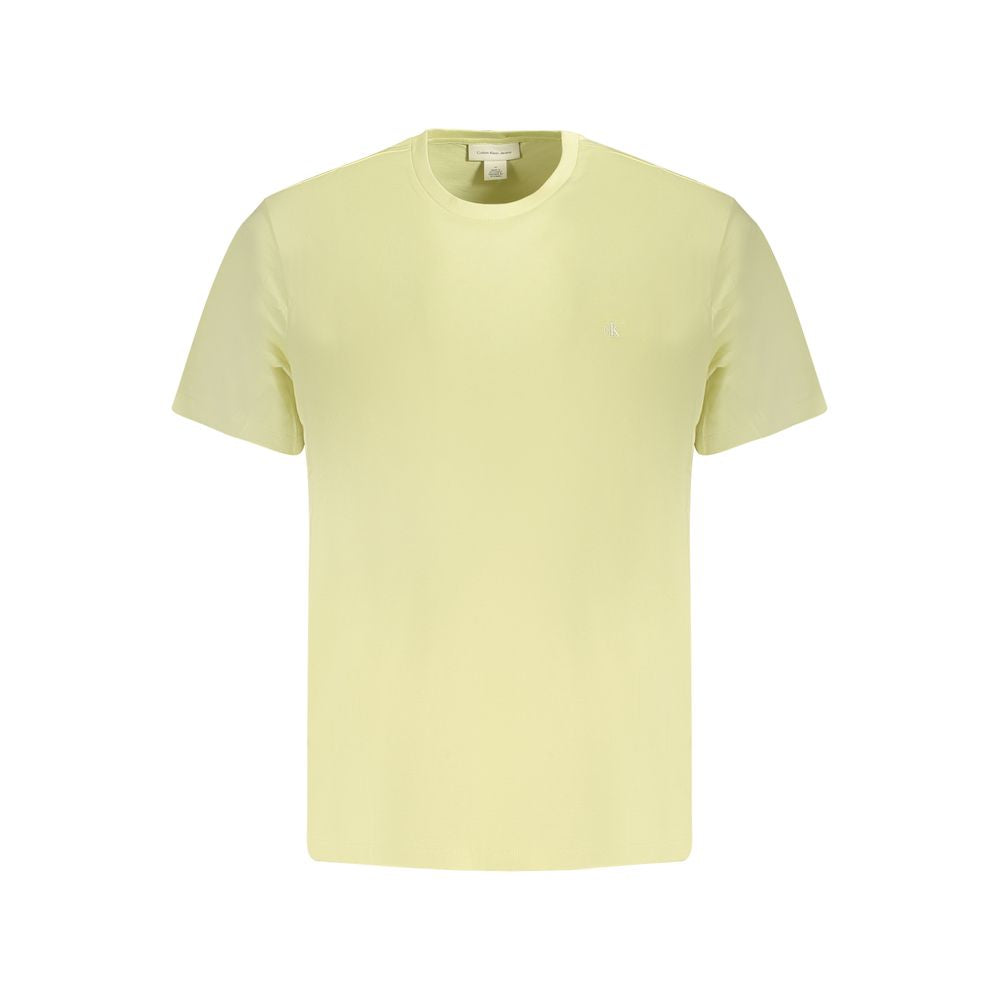 Camiseta amarilla de algodón