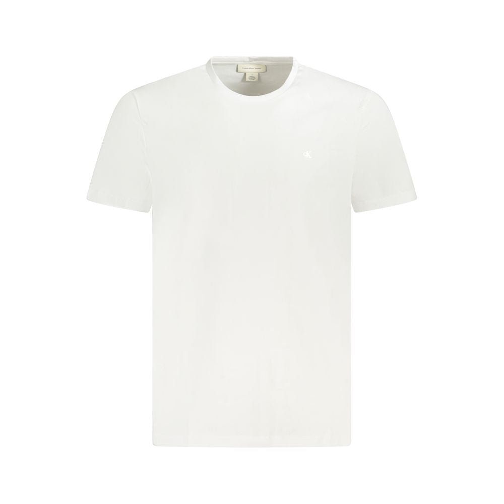 Camiseta blanca de algodón