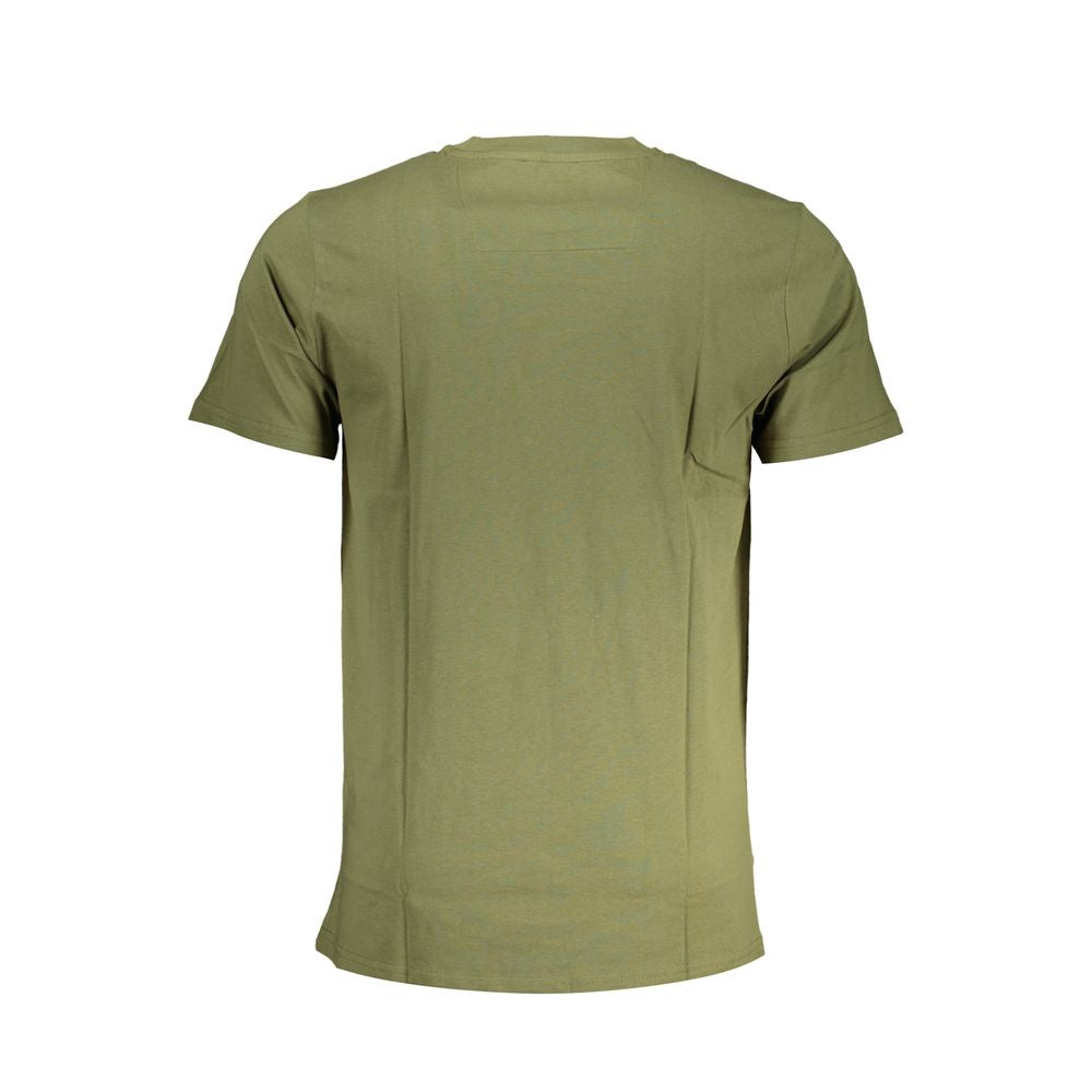 Camiseta verde de algodón
