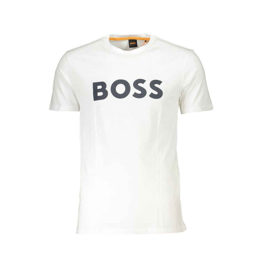 Camiseta blanca de algodón