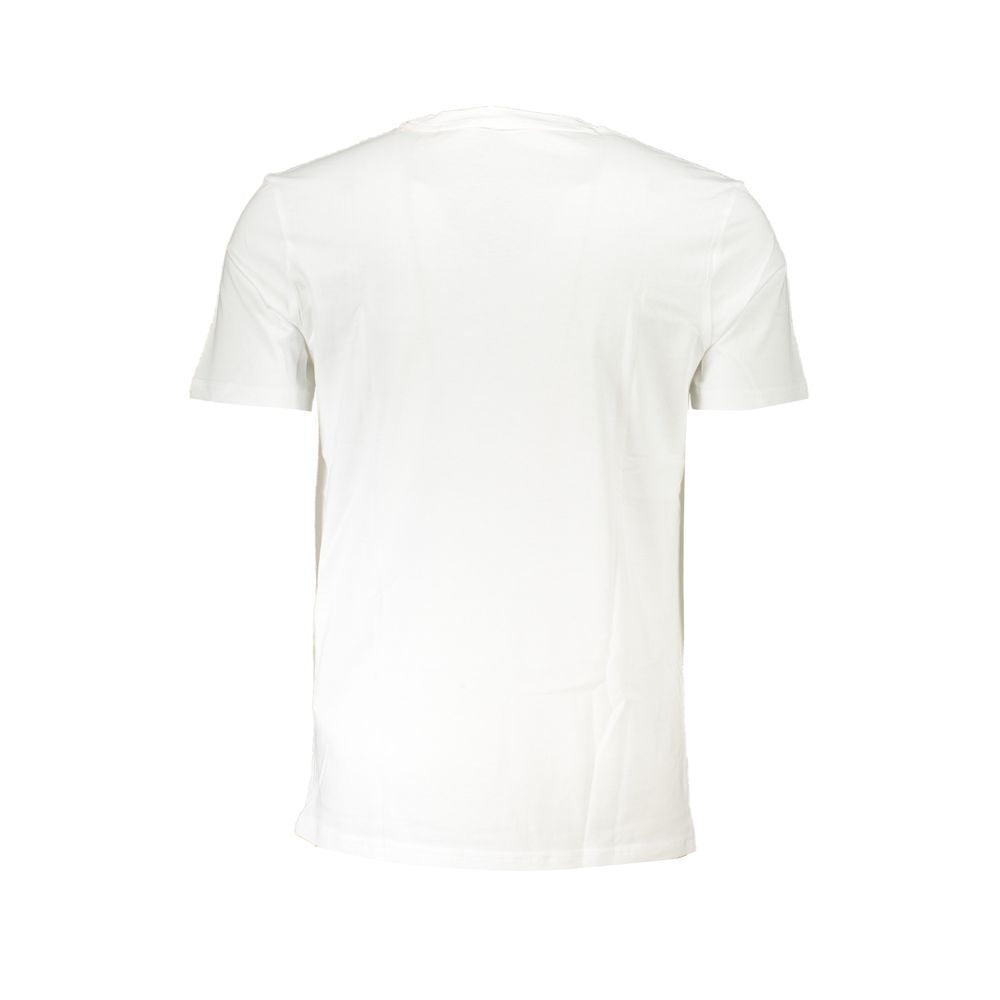 Camiseta blanca de algodón