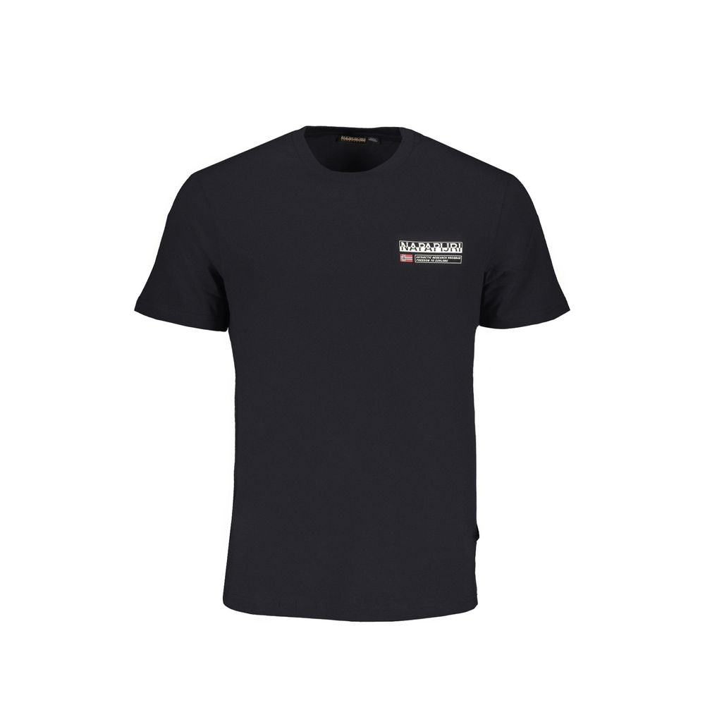 Camiseta negra de algodón