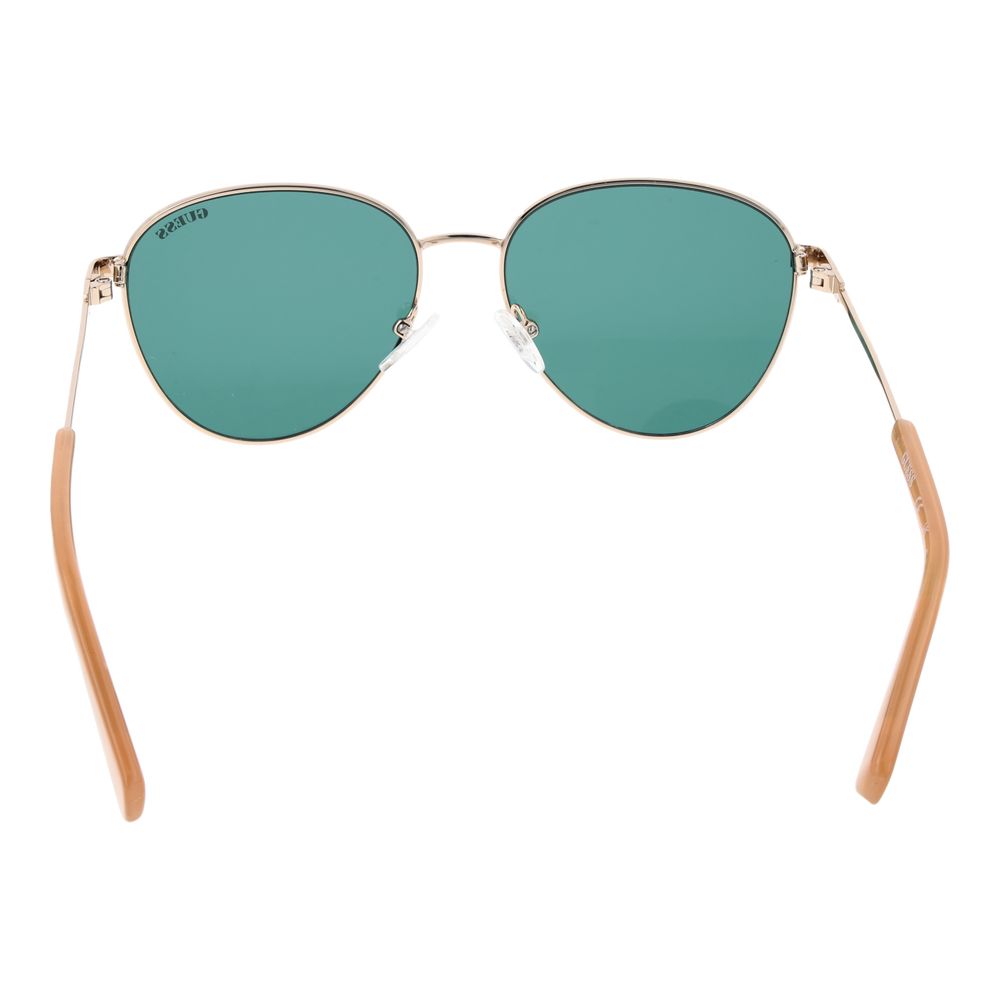 Gafas de sol doradas para mujer
