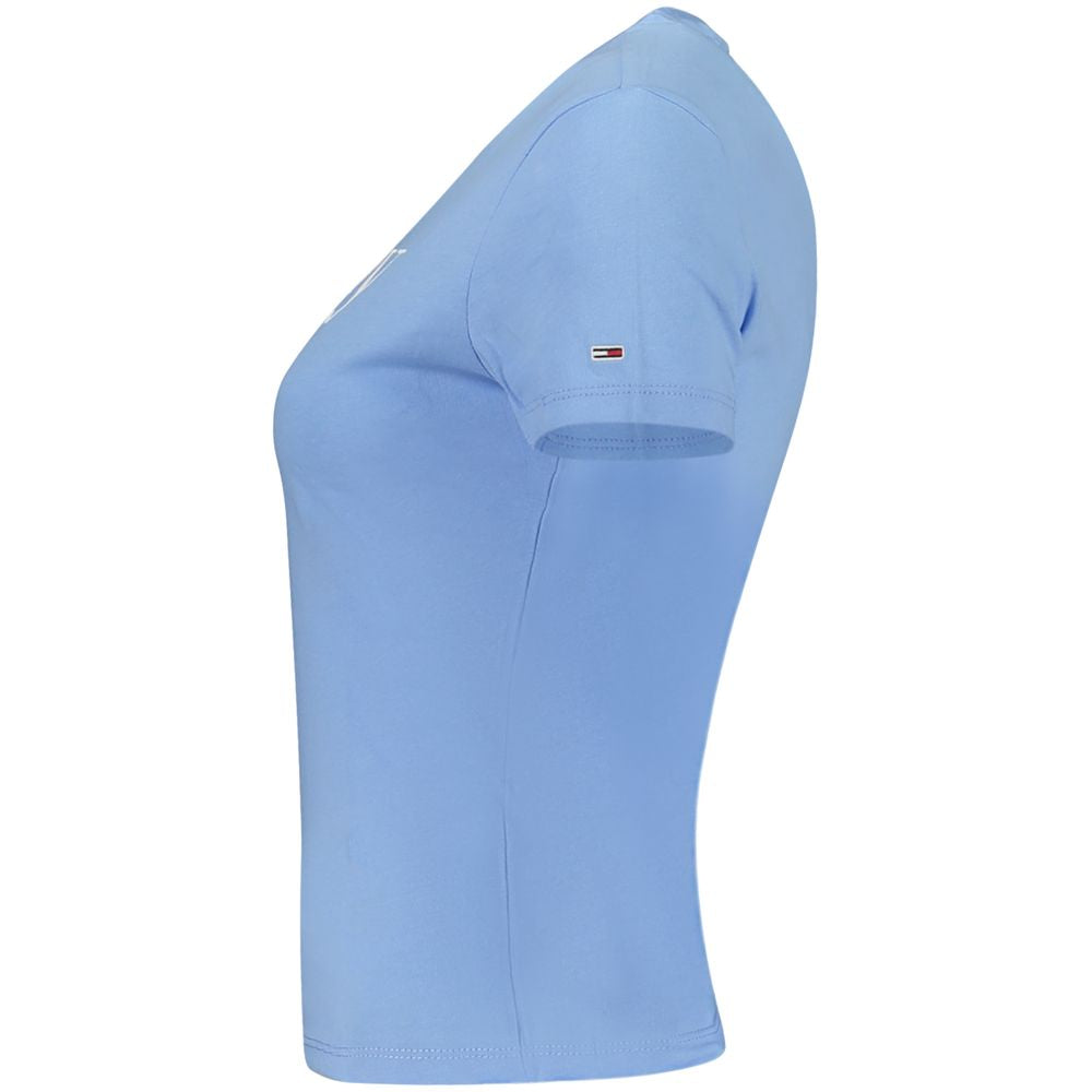 Blue Cotton Tops & T-Shirt
