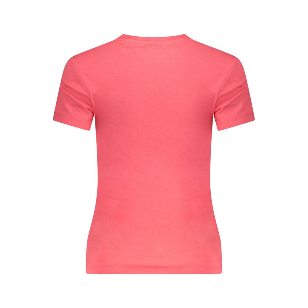 Pink Cotton Tops & T-Shirt
