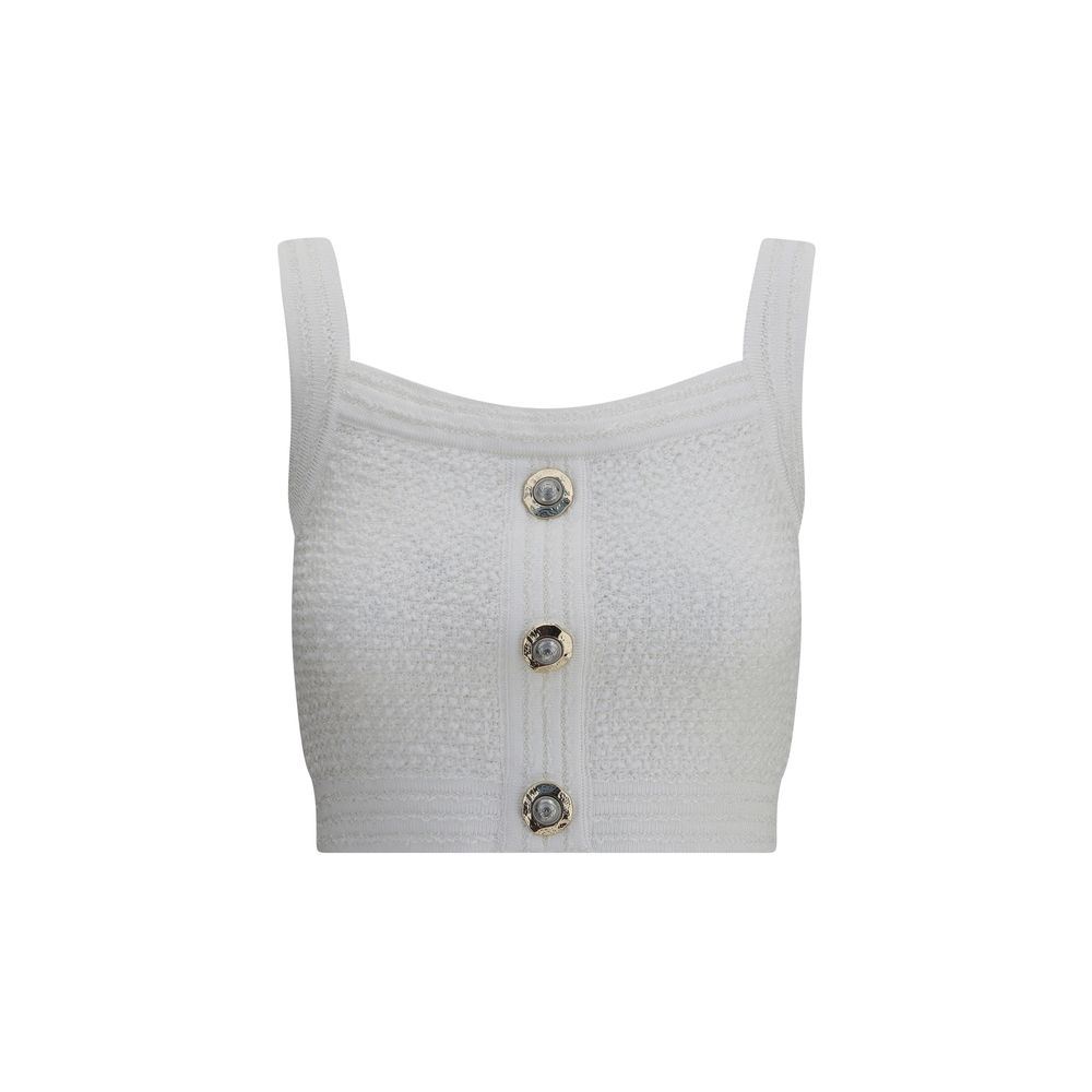 STRAPS LIGHT TWEED TOP