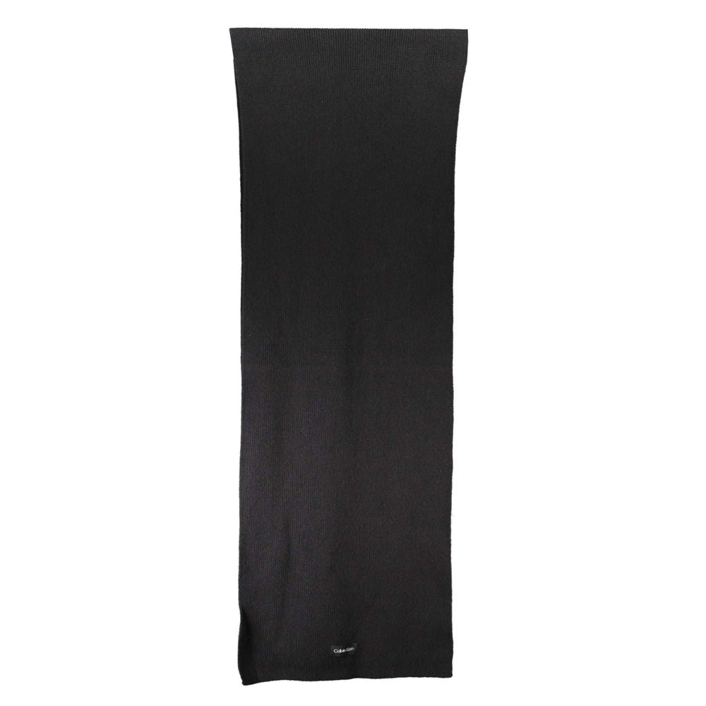 Black Cotton Scarf