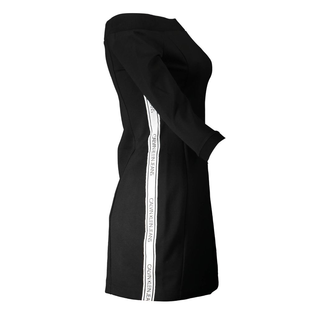 Black Polyester Dress