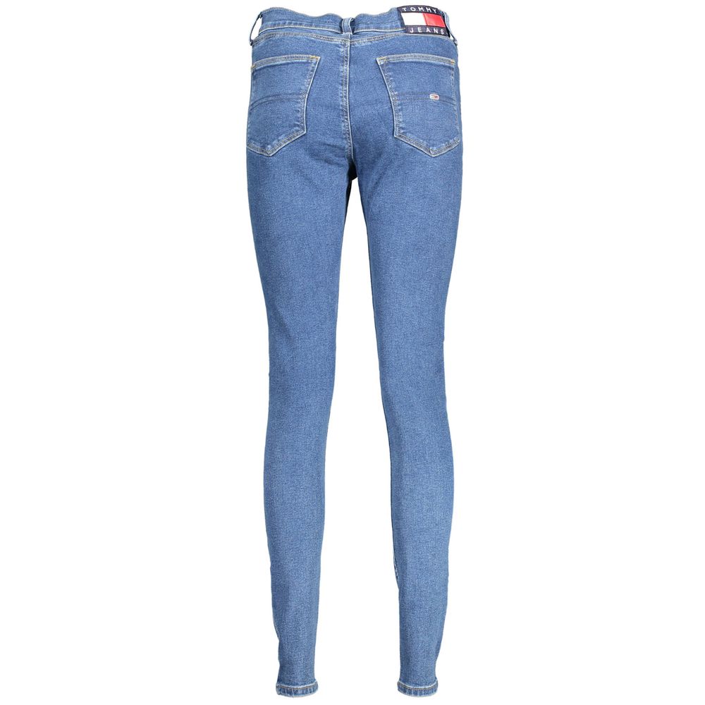 Pantalones y vaqueros de algodón azules