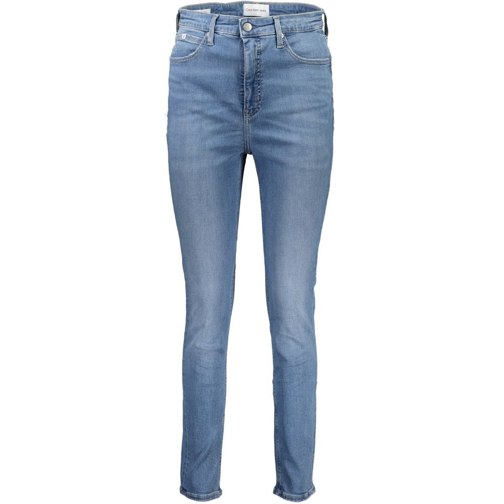 Pantalones y vaqueros de algodón azules