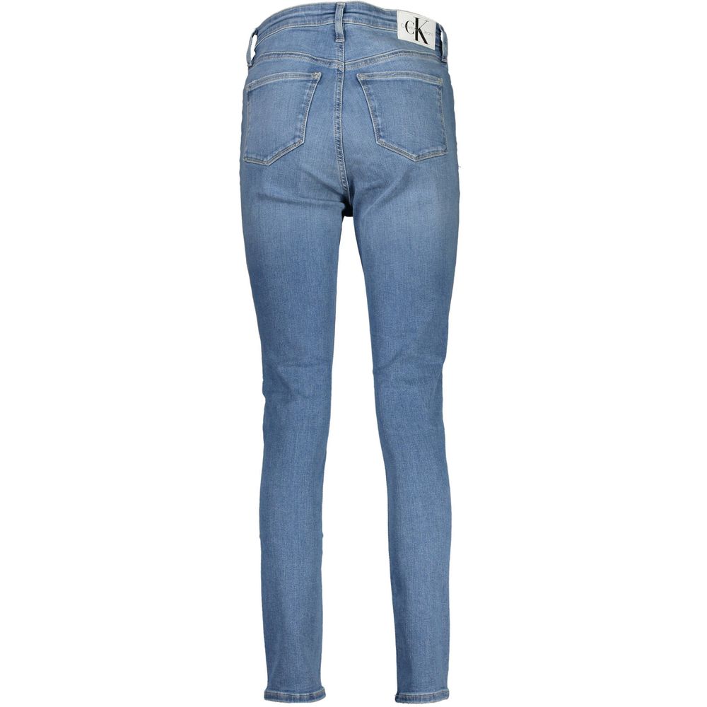 Pantalones y vaqueros de algodón azules