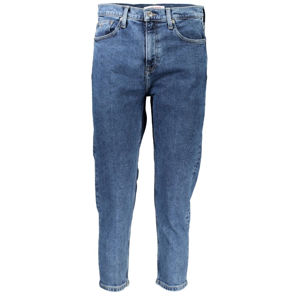 Pantalones y vaqueros de algodón azules