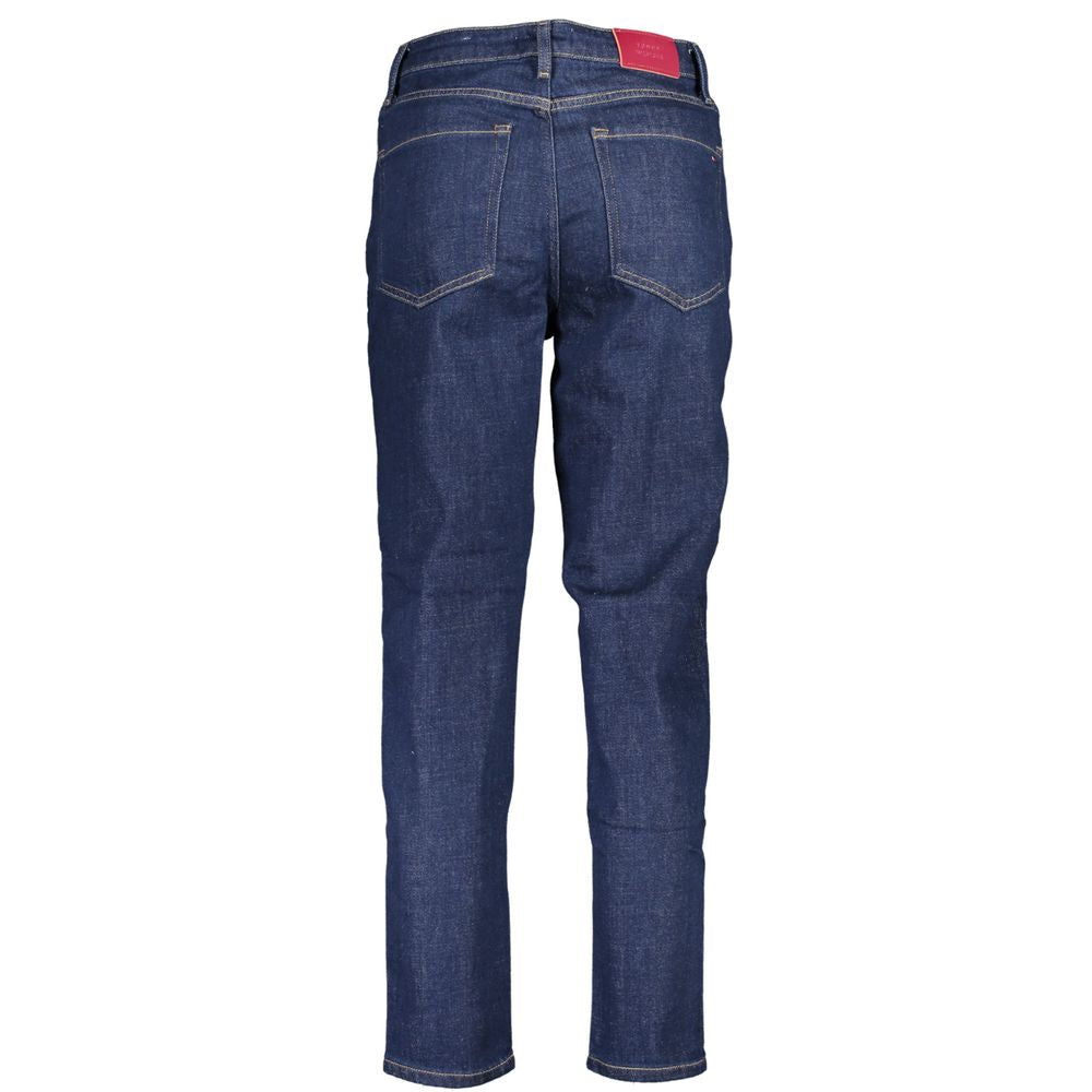 Pantalones y vaqueros de algodón azules