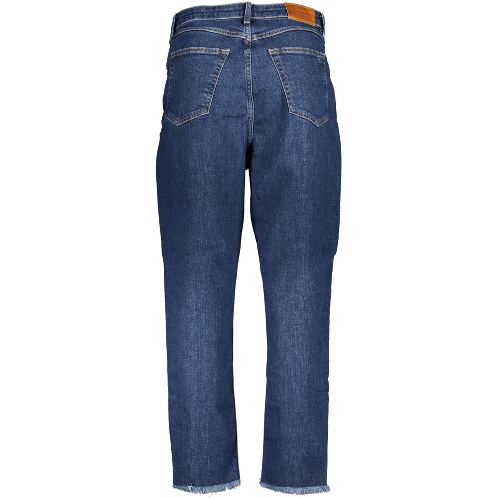 Pantalones y vaqueros de algodón azules