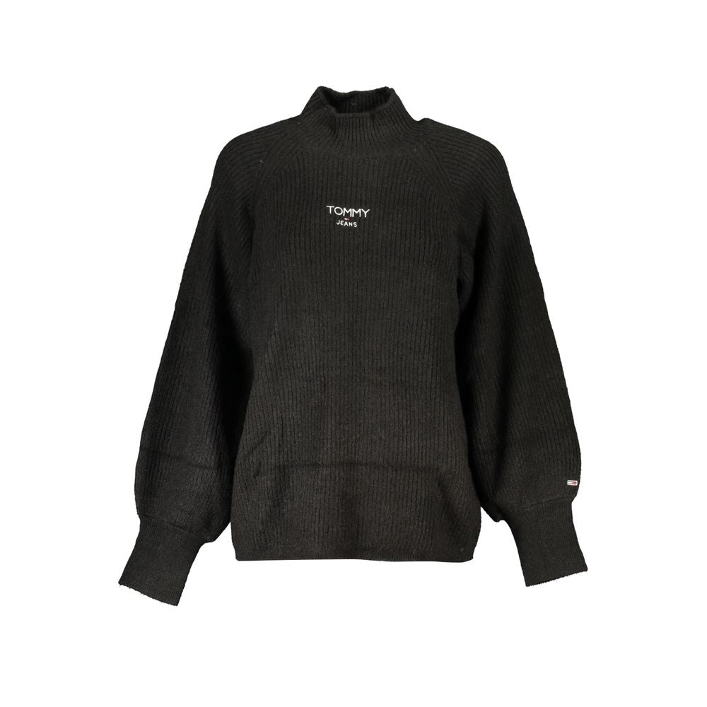 Jersey negro de poliéster