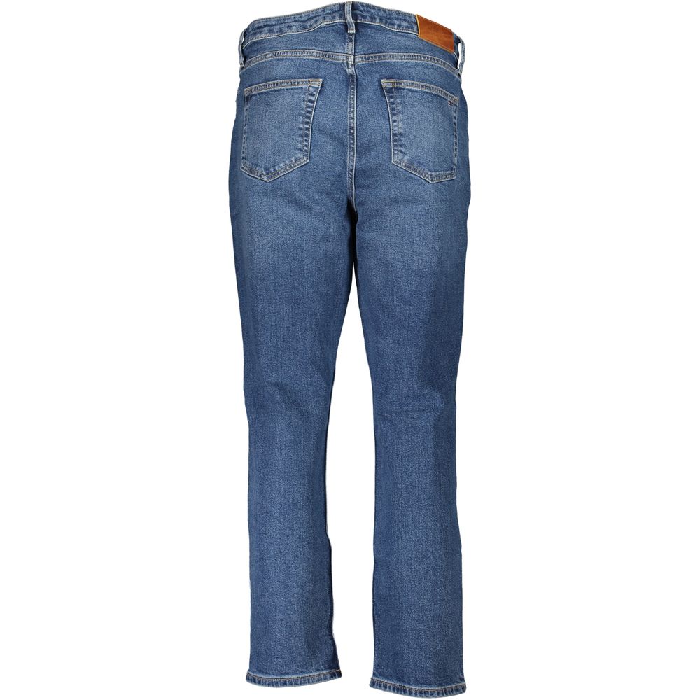 Pantalones y vaqueros de algodón azules