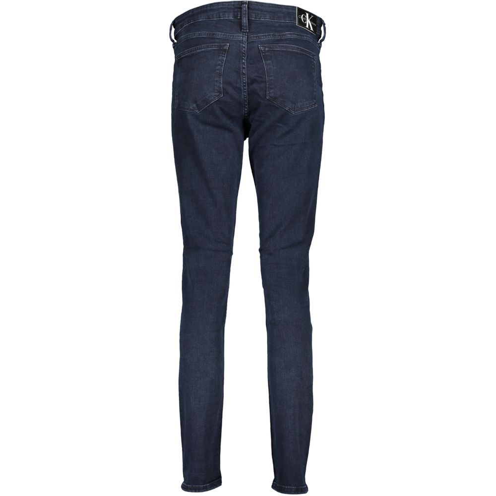 Pantalones y vaqueros de algodón azules