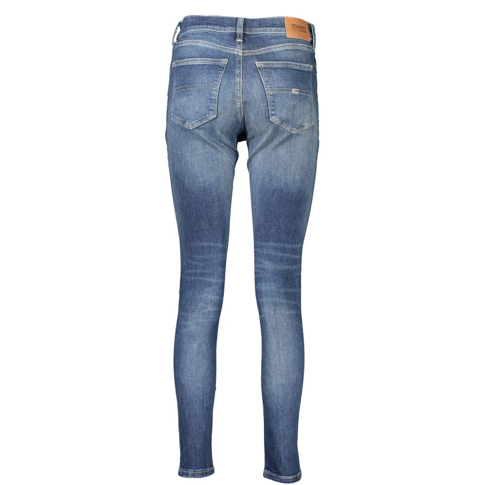 Pantalones y vaqueros de algodón azules