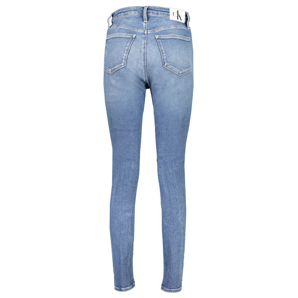 Pantalones y vaqueros de algodón azules