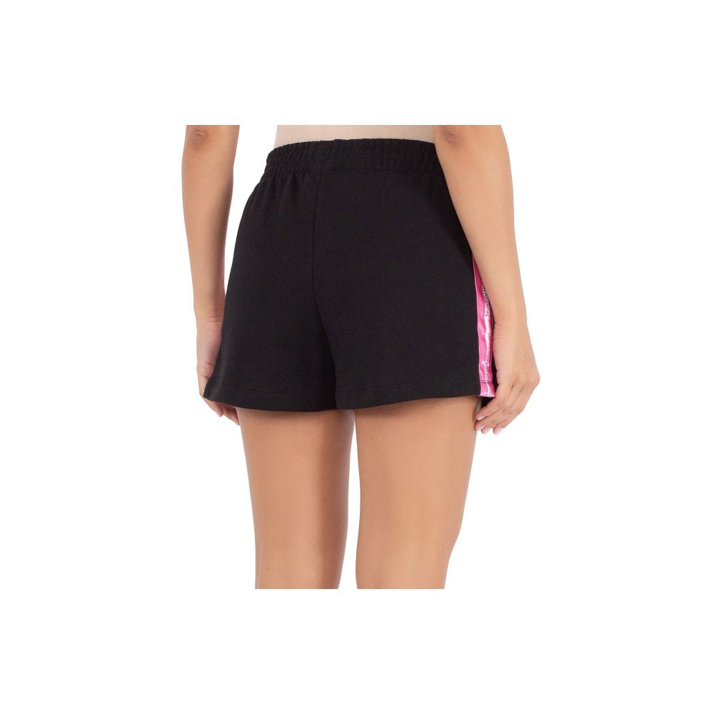 Short de algodón negro