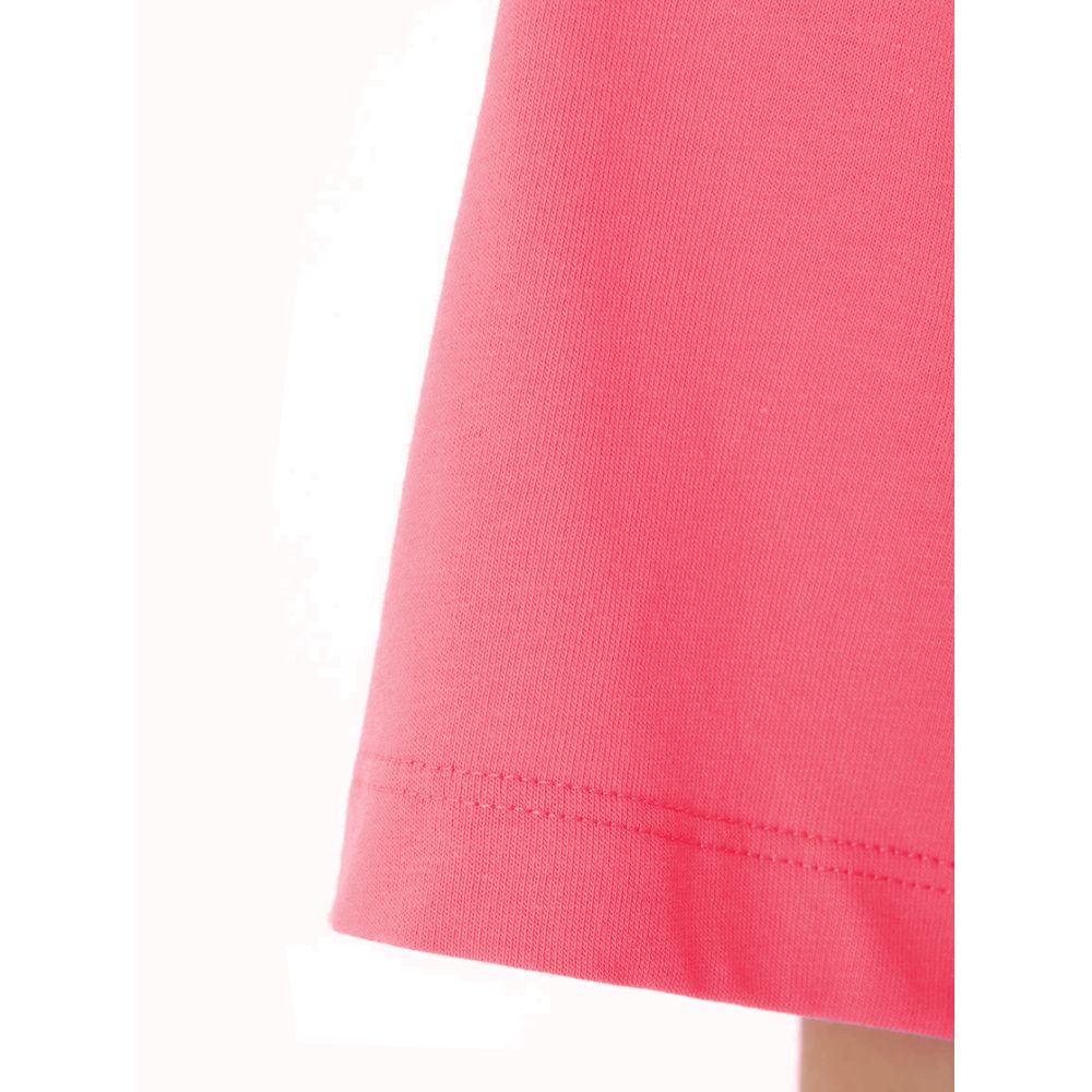 Pink Cotton Tops & T-Shirt
