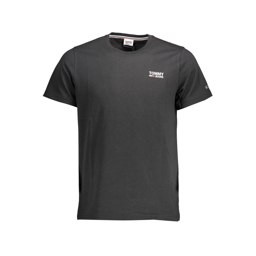 Camiseta negra de algodón