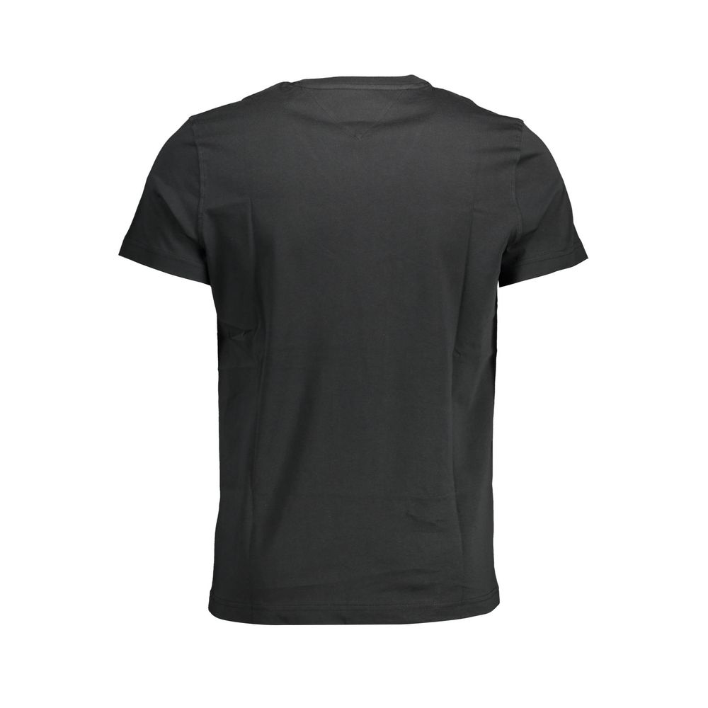 Camiseta negra de algodón