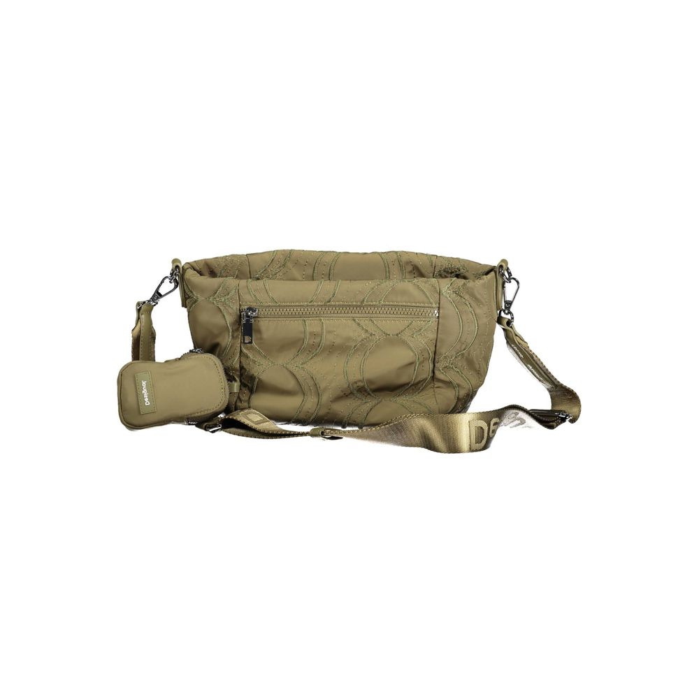 Bolso de poliéster verde
