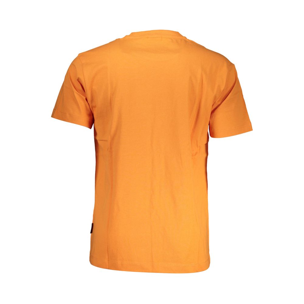 Camiseta naranja de algodón