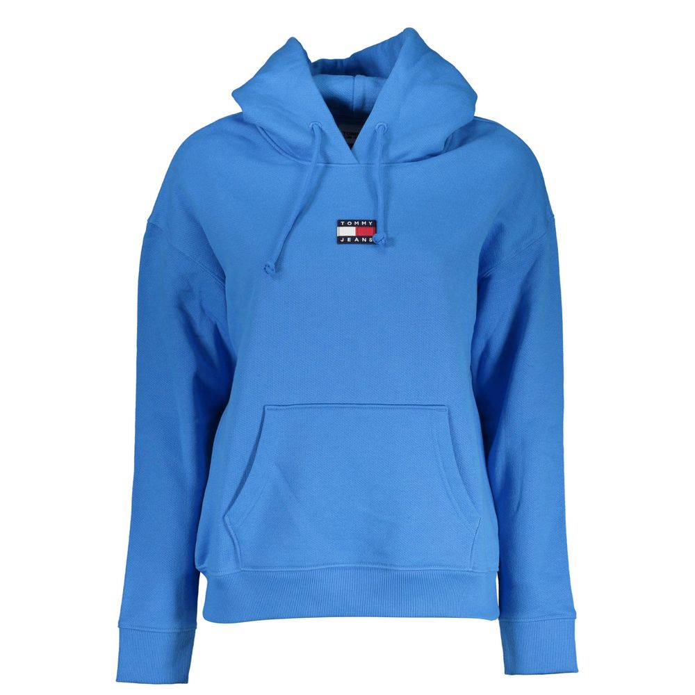 Jersey azul de algodón